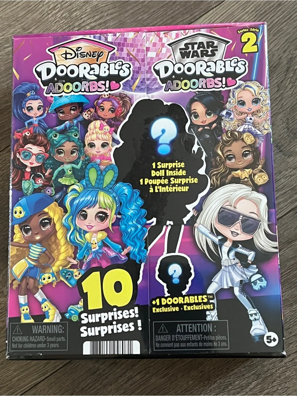 Disney & Star Wars Doorables Adoorbs Dolls Series 2 **Brand New